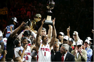 Detroit Pistons "Bad Boys" Quiz - Quiz about Sports - MakeQuestions challenge image